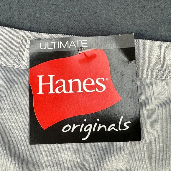 Hanes Originals Womens Size Small 5 Hipsters Bamboo Blend Gray New With Tags - Picture 3 of 8